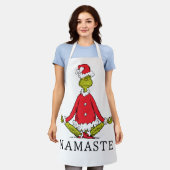 Grinch | Namaste Kerstman Schort (Gedragen)