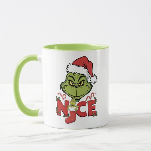 Grinch Nice Christmas Mok (Links)