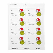 Grinch | Noël - À De Stickers (Feuille entière)