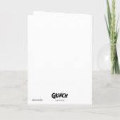 Grinch | Personalized Ornament Holiday Feestdagen Kaart (Achterkant)