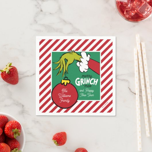 Grinch | Personalized Ornament Servet (Insitu)