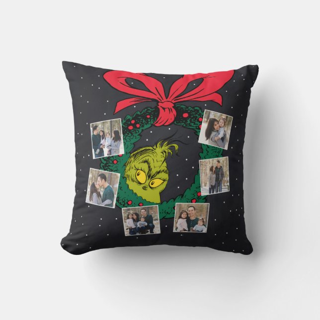 Grinch | Personalized Ornament Throw Pillow Kussen (Voorkant)