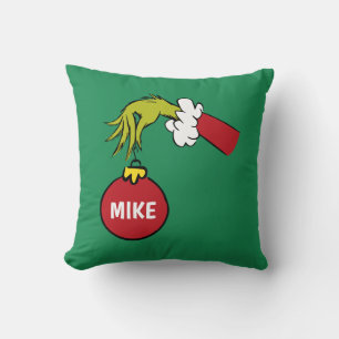 Grinch   Persoonlijk ornament Kussen