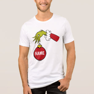 Grinch   Persoonlijke naam Tri-Blend Shirt