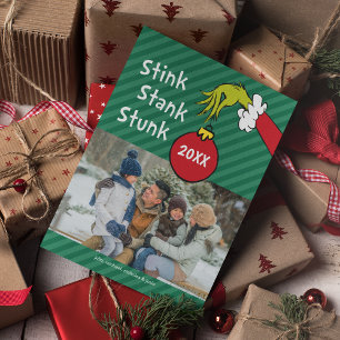 Grinch   Stink Stank Stunk Feestdagenkaart