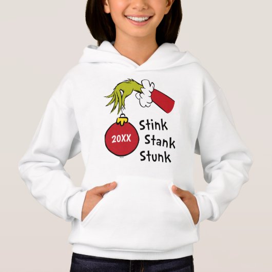 Grinch | Stink Stank Stunk Sweat à capuche (Devant)