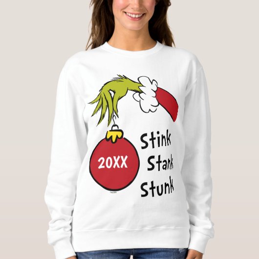 Grinch | Stink Stank Stunk Sweat à capuche (Devant)