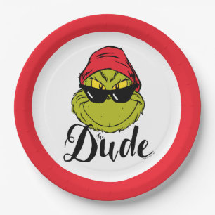 Grinch   The dude Papieren Bordje
