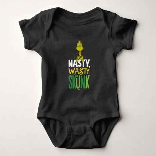 Grinch | Vieze Vuile Stinker Romper (Voorkant)