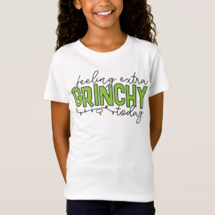 Grinch Voel me vandaag extra grincherig 4 T-shirt