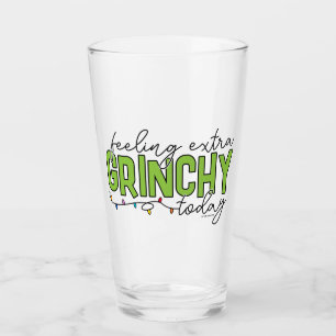 Grinch Voel me vandaag extra grincherig Glas