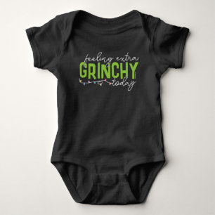 Grinch Voel me vandaag extra grinchy Romper