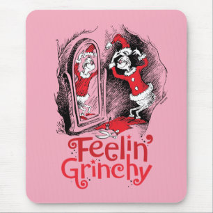 Grinch   Voelt zich grinchy Muismat