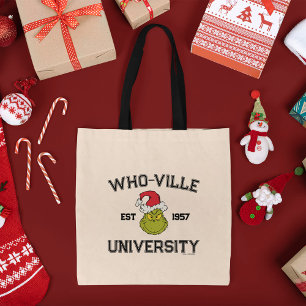 Grinch Who-ville Universiteit Opgericht 1957 Tote Bag