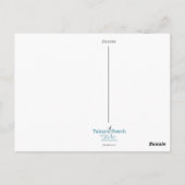 Grincheux Angel Wishes | Aqua Briefkaart (Achterkant)