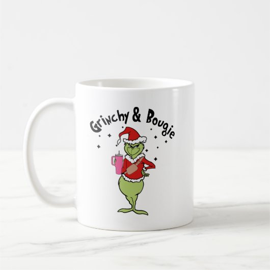 Grinchy en Bougie Koffiemok (Links)