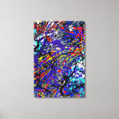 Grind_02 Canvas Splatter Impression (Recto)