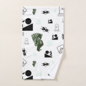 Grind & Gain Badhanddoek | geldkunst Bad Handdoek (Handdoek)