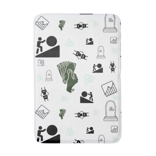 Grind & Gain Badmat (Voorkant Verticaal)