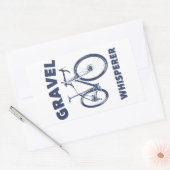 grind whisker rechthoekige sticker (Envelop)