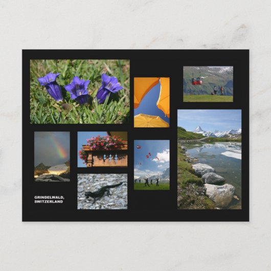 Grindelwald briefkaart (Voorkant)