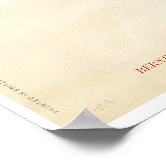 Grindelwald, Schweiz, Ski Travel Poster (Hoek)