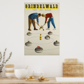 Grindelwald, Suisse, Affiche de voyage (Cuisine)