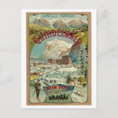 Grindelwald Swiss reisadvert Briefkaart (Voorkant)