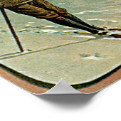  Grindelwald Swiss reisadvert Poster (Hoek)