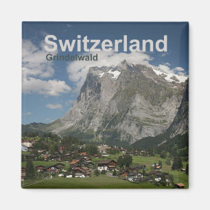 Grindelwald Zwitserland Magnet Travel Souvenir Magneet