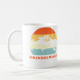Grindelwald Zwitserse Vintage Bergliefhebbers Vaka Koffiemok
