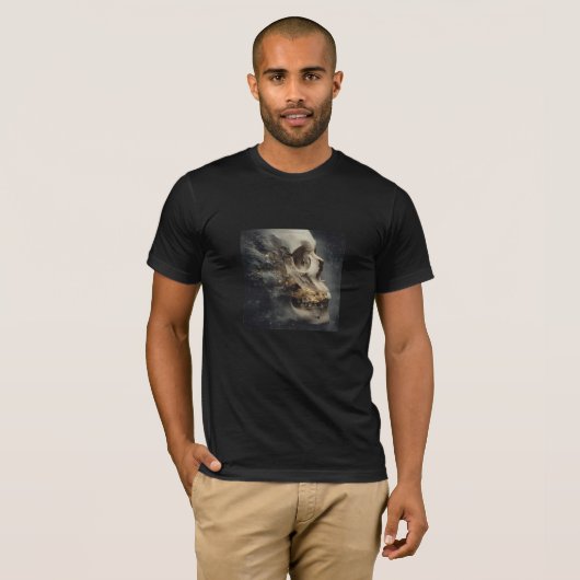 Grinder — Gothic Fine Art T-shirt (Voorkant volledig)