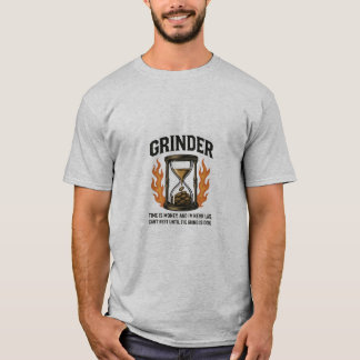 Grinder Mentaliteit – Tijd is GeldHeren Basic T-Sh T-shirt