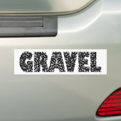 grindfietsen bumpersticker (Op auto)