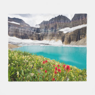 Grinnell Glacier Fleece Deken