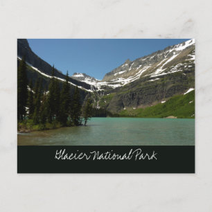 Grinnell Lake in Glacier National Park Briefkaart