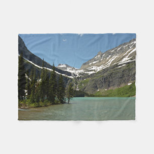 Grinnell Lake in Glacier National Park Fleece Deken
