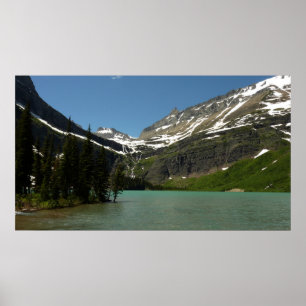 Grinnell Lake in Glacier National Park Poster