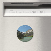 Grinnell Lake in het Nationaal Park Glacier Magneet (Insitu (Vaatwasser))