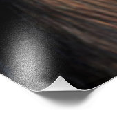 Grinning Chimpansee Foto Afdruk (Hoek)