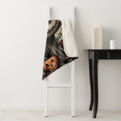 Grinning Grove - Waar schaduwen glimlachen Sherpa Deken (In situ)