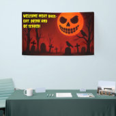 Grinning Moon Graveyard: Halloween Night Spandoek (Beurs)