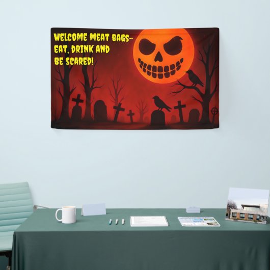 Grinning Moon Graveyard: Halloween Night Spandoek (Beurs)