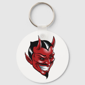 Grinning Red Devil Sleutelhanger