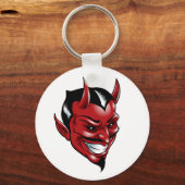 Grinning Red Devil Sleutelhanger (Voorkant)