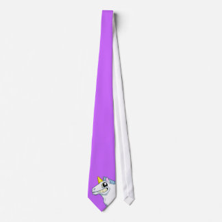 Grinning Unicorn Necktie Stropdas