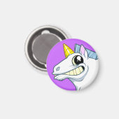 Grinning Unicorne Magnet (Recto/Verso)