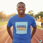 Grins pour T-shirts Gold Funny