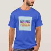 Grins pour T-shirts Gold Funny (Devant)