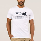 Grip Definition Light Mode - Film Crew T-shirt (Voorkant)